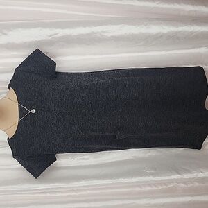 72. Adrienne Vittadini Charcoal Mini Dress